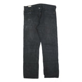 LEVI'S 501 Big E Mens Regular Jeans Black Denim W36 L32 Classic Button Fly