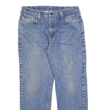 CARHARTT Mens Regular Blue Denim Jeans W36 L32 Zip Closure Classic Fit