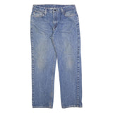 CARHARTT Mens Regular Blue Denim Jeans W36 L32 Zip Closure Classic Fit