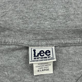 Green Bay Packers Lee Sport Football Long Sleeve T-Shirt - XL Grey Cotton