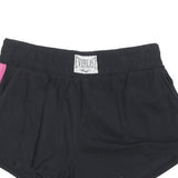 EVERLAST Womens Black & Pink Casual Shorts M W28 Athletic Cotton Blend