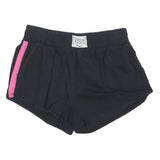 EVERLAST Womens Black & Pink Casual Shorts M W28 Athletic Cotton Blend