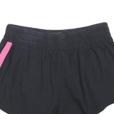 EVERLAST Womens Black & Pink Casual Shorts M W28 Athletic Cotton Blend