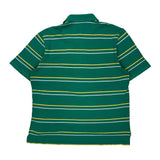 Lacoste Striped Polo Shirt - XL White Cotton