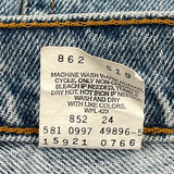 Made In USA Levis 912 Slim Fit Jeans - 30W US 6 Light Wash Cotton