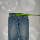 501 Levis Jeans - 36W 30L Blue Cotton