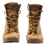 TIMBERLAND Lace-Up Boots Brown Leather Womens UK 3.5