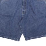 WRANGLER Mens Denim Blue Casual Shorts XL W38 Utility Workwear Cotton Blend