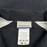 Reebok Track Jacket - Small White Polyester