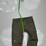 Dickies Double Knee Carpenter Trousers - 34W 31L Grey Cotton