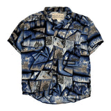 Maxx Short Sleeve Shirt - Small Black Polyester