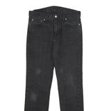 LEVI'S 511 Slim Mens Jeans Black Slim Skinny Denim Medium W30 L32 Zip