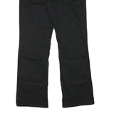 DICKIES Womens Cotton Blend Black Regular Fit Straight Trousers W29 L29