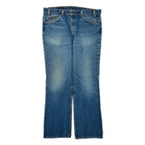 Orange Tab Levis Jeans - 36W 31L Blue Denim