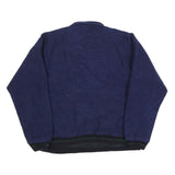 SUN ICE Mens Blue Plain Pullover Jumper Crew Neck Basic Knit L Polyester