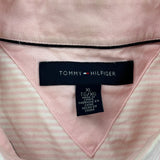 Tommy Hilfiger Striped Shirt - XL Pink Cotton