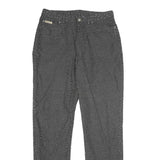 MARELLA Womens Classic Grey Viscose Blend Trousers W30 L32 Zip Pockets