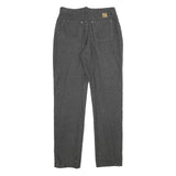 MARELLA Womens Classic Grey Viscose Blend Trousers W30 L32 Zip Pockets