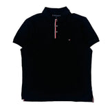 Tommy Hilfiger Polo Shirt - Medium Black Cotton