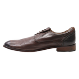 ANDRE Derby Shoes Brown Leather Mens UK 9