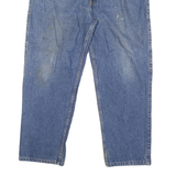 LEVI'S 540 Mens Jeans Blue Relaxed Straight Denim Medium W40 L28 Classic Fit Zip