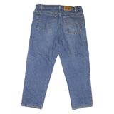 LEVI'S 540 Mens Jeans Blue Relaxed Straight Denim Medium W40 L28 Classic Fit Zip