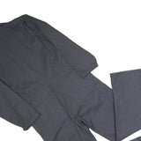 ARAMARK Mens Black Dungarees Regular Fit Polyester Blend S W40 L31 Workwear