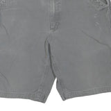 CARHARTT Mens Shorts Grey Casual Cotton Blend M W34 Workwear Heavy Duty