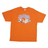 GILDAN Mens Orange 2006 BCS National Champions T-Shirt XL Short Sleeve Crew Neck