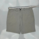 Tommy Hilfiger Chino Shorts - 36W 10L Gray Cotton
