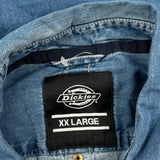 Dickies Denim Shirt - 2XL Blue Denim