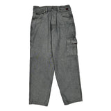 Fubu Cargo Pants - 32W 34L Gray Cotton