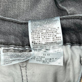Levis Skinny Fit Jeans - 32W 30L Grey Cotton Blend