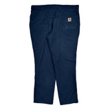 Carhartt Cargo Pants - 38W 30L Blue Polyester Blend