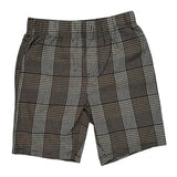 Age 4 Levis Checked Shorts - XS Brown Cotton Blend