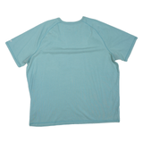 CARHARTT Mens Blue Crew Neck Short Sleeve Casual T-Shirt 2XL Cotton Blend