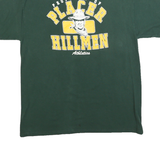 HANES Mens Green Placer Hillmen Graphic T-Shirt L Short Sleeve Crew Neck Cotton