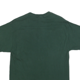 HANES Mens Green Placer Hillmen Graphic T-Shirt L Short Sleeve Crew Neck Cotton