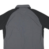 ODLO Mens Grey & Black Performance Shirt L Button Front Sportswear Casual