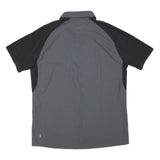 ODLO Mens Grey & Black Performance Shirt L Button Front Sportswear Casual
