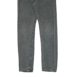 LEVI'S Mens Jeans Grey Regular Straight Denim W32 L29 Classic Cotton Zip