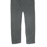 LEVI'S Mens Jeans Grey Regular Straight Denim W32 L29 Classic Cotton Zip