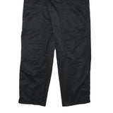 KJB Mens Polyester Blend Black Relaxed Fit Straight Trousers W32 L31 Comfortable