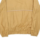 JACK'S Mens Beige Cotton Blend Zip Jacket M Plain Casual Lightweight