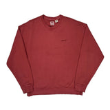 Levis Sweatshirt - Medium Red Cotton