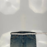 Made In USA Levis Orange Tab Jeans - 35W 29L Blue Cotton