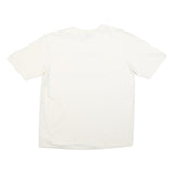 NAUTICA Mens White Graphic T-Shirt L Short Sleeve Crew Neck Cotton L