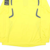 ADIDAS Switzerland FA Mens Yellow Long Sleeve Football Referee Jersey M