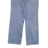 CARHARTT Mens Jeans Blue Regular Straight Denim Light W32 L27 Workwear Casual