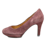 CLARKS Womens Mauve Platform Heeled Shoes Synthetic UK 6.5 Comfortable Elegant